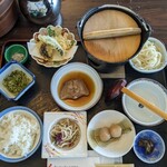 チェリーランドさがえレストラン - 料理写真:郷土料理 芋煮御膳(2023.07)