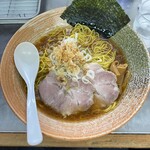 覆麺 智 - 覆面ラーメン（わたりかに）1200円