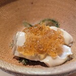 鮨みやもと - 岩牡蠣　海ぶどう、ジュレ