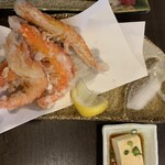 すし旬 - 脱皮エビの唐揚げ