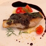 リストランテ ラ チャウ - イナダのソテー