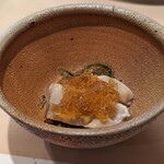 鮨みやもと - 岩牡蠣　海ぶどう、ジュレ