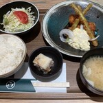 Minori Kafe - 博多地鶏とアスパラガスのチキン南蛮定食