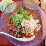 Hachiban Ramen - 夏限定どれだけでも食べたくなるあっさりトマト美味しい