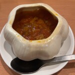 南インドの味 カレーリーフ - レモンのスープ。ラッサムスープに近い味わい