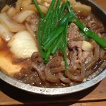 銀座 岩戸 - すき焼きアップ