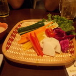馬い鶏＋沖縄料理 - スティック野菜