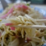 （2013/8月）ちゃんぽん（680円）の麺