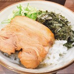 濃厚担々麺ひばな - ミニトロ丼