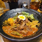 SPICY CURRY 魯珈 - 限定カレー ビンディマトンのろかプレート