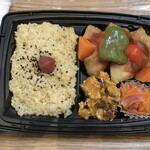 ビオセボン - 料理写真:ヴィーガン弁当(車麩の酢豚)