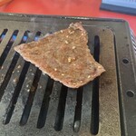 焼肉 フジサン - フジサンロース　焼き時間10秒