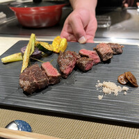 鉄板焼 ステーキ 北野坂 - 