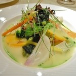 ル・ジャルダン・デ・サヴール - 温野菜のガルグイユ