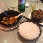 陈麻婆豆腐 - 白米追加！3元(60円ぐらい)