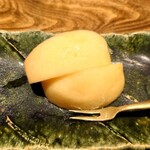 温石 - 山梨県産の桃「白鳳」