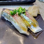 玄海鮨 - 時期で無いけど  脂がのって美味い　さすが大将