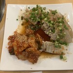 Yoshichan - 韓国風ゆで豚とキムチ