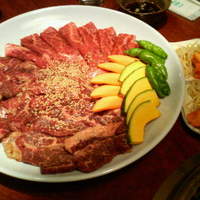 焼肉・しゃぶしゃぶ たちばな ヒルトンプラザイースト店 - ５人前！
