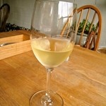 メルシーキッチン - 白ワイン♪ランチでワインは最高です！