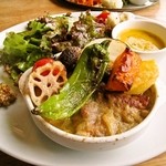 もち豚と野菜のブイヨン煮（とっても柔らかい豚さんでしたぁ）