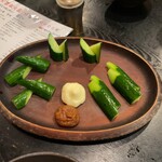 炭火焼きとり好古 - シャキッともろきゅう