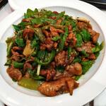 匡記餃子 - 辣椒炒肉38元(741円)