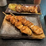 炭火焼きとり好古 - ぼんじり・かわ