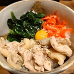 麺処 天川 - 週末限定ミニ丼♪(名前忘れすみません)