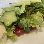 ジャンティーユ - キュウリのお星様の形が凄いな　(^｡^)／