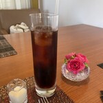 ジャンティーユ - ドリンクはアイスコーヒーをチョイス