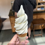 ノーザン ホースパーク - 倉島牛乳ソフトクリーム