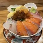 呑み家 田jyu - 海鮮丼定食 ¥1,200