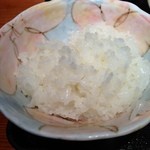 京の米料亭 八代目儀兵衛 - さすがに､ぴかぴかのご飯です