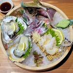 鮮活 喰で!! - ◆「お造り」 ◇つぶ貝◇岩牡蠣◇鯵
