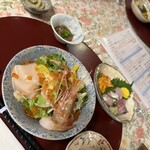 プチホテル　コリンシアン - 料理写真:海鮮サラダ