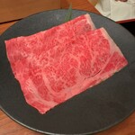 KITASHINCHI SHABUSHABU KIRAKU - 神戸牛のサーロイン