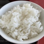 ラーメン もっけだの - 『朝食セット』の『無限ライス(2杯目)』