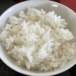 ラーメン もっけだの - 『朝食セット』の『無限ライス(1杯目)』