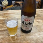 竹兆ラーメン - ビール