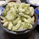 お食事処 割烹 竹 - ゴーヤーせんべい