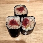 おすし 花富 - 鉄火巻き