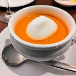 ラトリエ ブラン - トマトのポタージュスープ
