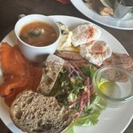 コマザワ パーク カフェ - モーニングプレート