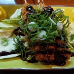 いっぱち食堂 - みそ串カツ。