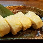 いっぱち食堂 - 出汁巻き玉子。