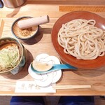 Tsukesoba Tsuzakura - 濃厚魚介豚骨つけ蕎麦（大盛り）