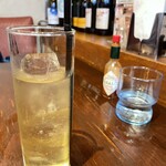 osteria humming bird - ドリンクはハチミツレモンビネガー