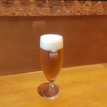 お料理 とみやま - 生ビール