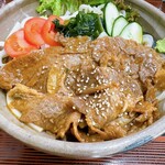 藤屋 - 冷やしスタミナうどん